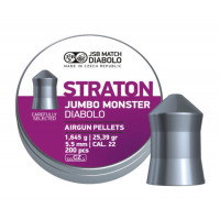 Пули JSB Straton Jumbo Monster Diabolo 5,5 мм, 1,645 грамм, 200 штук